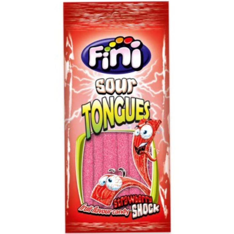 Fini Sour Tubes Morango 90g