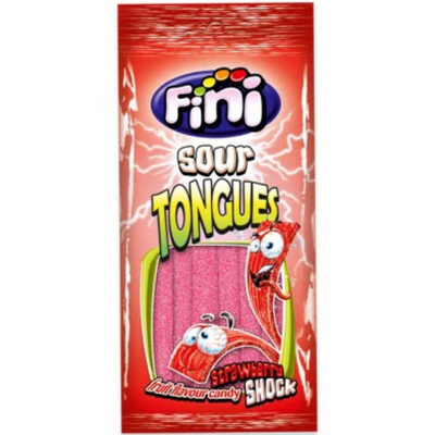 Fini Sour Tubes Morango 90g