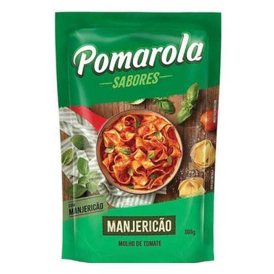 Molho de Tomate Manjericão Pomarola 300g - BR Emporio