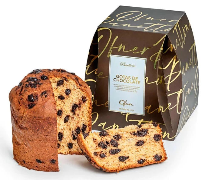 Panettone Gotas de Chocolate Ofner 500g - BR Emporio