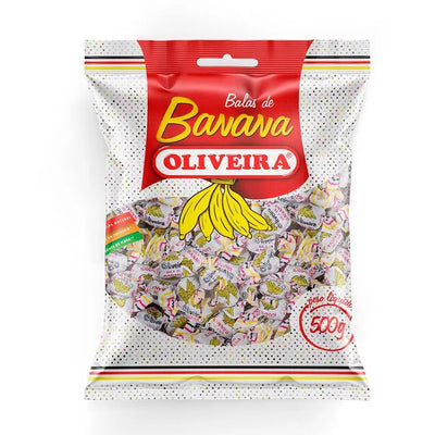 Bala de Banana Oliveira 500g - BR Emporio