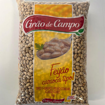 Grão de Campo Feijão Carioca 1kg - BR Emporio