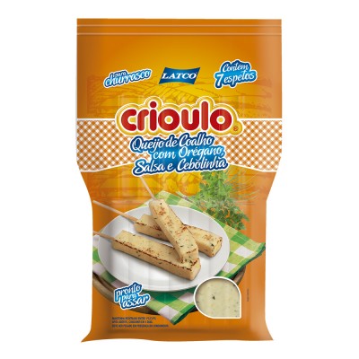 Queijo Coalho com Orégano, Salsa e Cebolinha Crioulo 340g